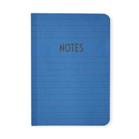 DESIGN LETTERS Notes A6 Dark Blue