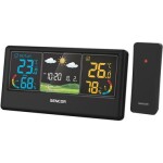 Sencor SWS 4100 B Meteostanica / farebný LCD / bezdrôtový snímač (8590669349616)