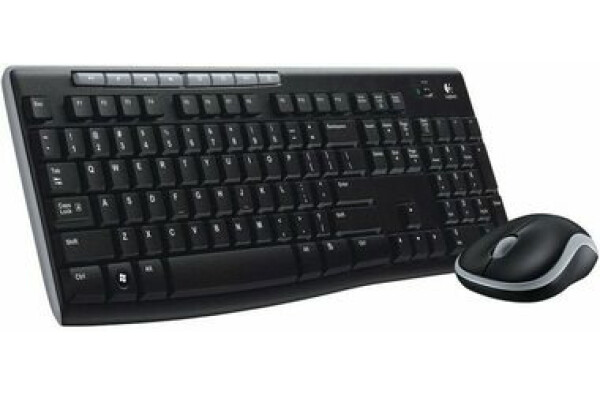 Logitech Wireless Desktop MK270 - CZ / bezdrôtová sada klávesnice a myši / CZ verzia (920-004527)