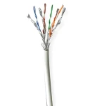 Nedis CAT7 100 m šedá / Inštalačný kábel / S/FTP / Cu / LSZH / Box (CCBG8548GY100S)