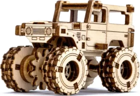 Wooden City 3D Drevené puzzle Superfast Monster Truck 5