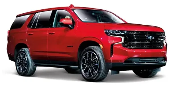 Maisto Chevy Tahoe 2021 červená