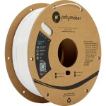 Polymaker PB01002 vlákno pre 3D tlačiarne PETG plast Žiaruvzdorné, Vysoká pevnosť v ťahu 1.75 mm 1000 g biela PolyLite™ 1 ks; PB01002