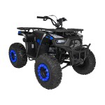 Mamido Detská benzínová štvorkolka RamiGO MONSTER 200CC čierno-modrá