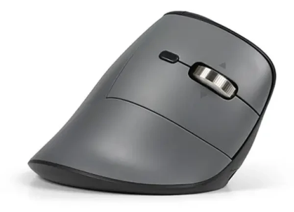 BakkerElkhuizen FastForward Pre čierna, šedá / Ergonomická bezdrôtová myš / Bluetooth / 5000 DPI / pre pravákov (BNEFFP3MVM)