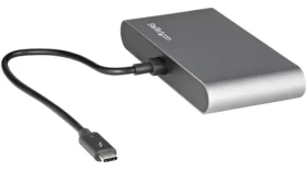 StarTech Thunderbolt 3 Mini Dock / Dokovacia stanica / 2x HDMI 4K / USB / LAN (TB3DKM2HDL)