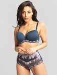 Panache Clara Moulded Sweetheart navy/pearl 7251 70F