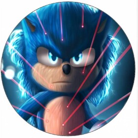 Jedlý papier Sonic a laserové lúče 19,5 cm - Pictu Hap - Pictu Hap