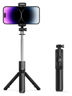Orico SPV68 čierna / Selfie tyč - tripod / Bluetooth / 360° otočenie / 68 cm