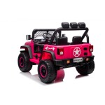 Mamido Elektrické autíčko jeep Geoland Power 2x200W ružové