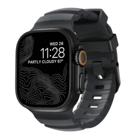 Nomad Rocky Point Band remienok pre Apple Watch 49/46/45/44/42mm black/storm (NM014803858)