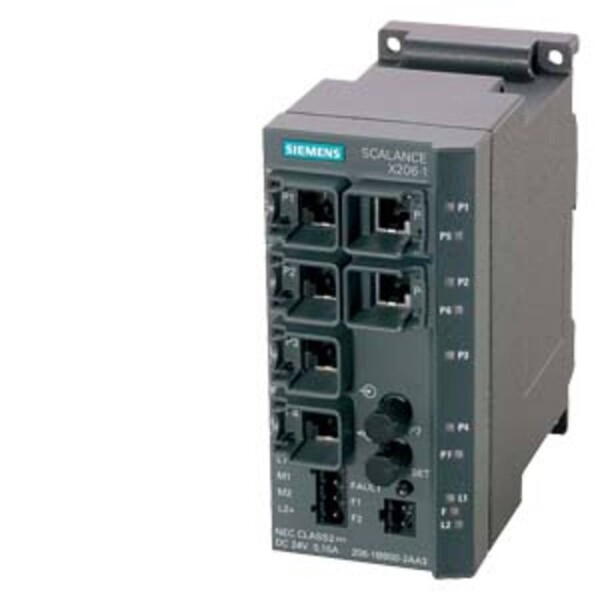 Siemens 6GK5206-1BB10-2AA3 priemyselný ethernetový switch 10 / 100 MBit/s; 6GK52061BB102AA3