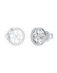 Guess Oceľové kôstkové náušnice 4 Love JUBE05041JWRHT/U