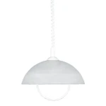 Luxera Albert závesné svietidlo E27 biela / 60W / 35cm / IP20 (SKL000385705)