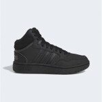 Unisexová juniorská členková obuv Hoops Mid 3.0 K Jr HR0228 Čierna – Adidas 38 2/3 černá