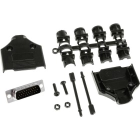 MH Connectors MHDTPPK15HD26MSK sada D-SUB kolíkové lišty 180 ° Pólov: 15 spájkovaný 1 ks; MHDTPPK15HD26MSK