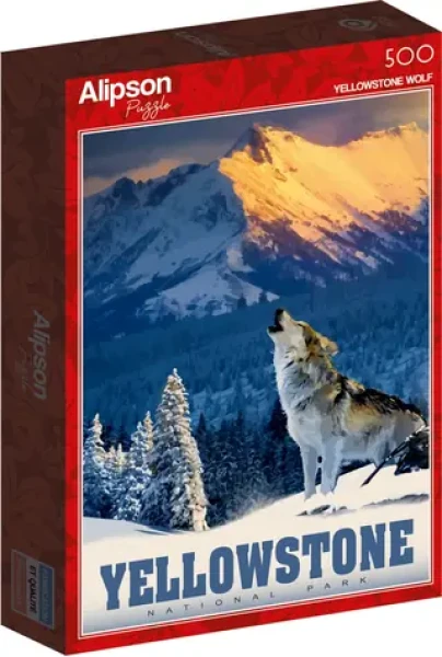 ALIPSON Puzzle Yellowstonský vlk /500 dielikov/ od 12 rokov