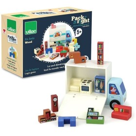 Vilac Drevená logická hra Nalož to správne! Sťahováci