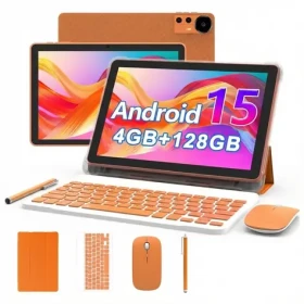Extralink CP31 oranžová / Tablet / 10.1" / WiFi / 128GB / Android 15 / 2MP+8MP
