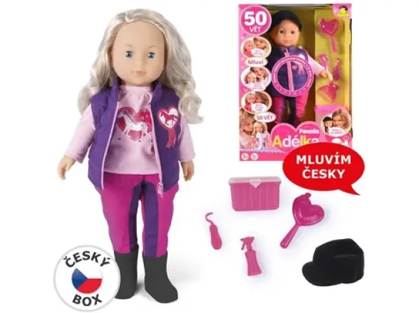 MaDe Bábika Adelka džokejka 50 viet