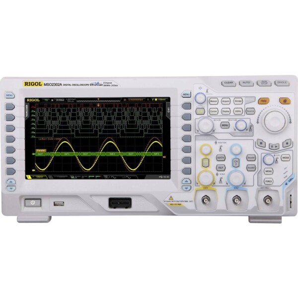 Digitálny osciloskop Rigol MSO2302A, 300 MHz, 18kanálový; MSO2302A