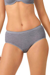 Dámske nohavičky Basic midi grey plus - Sloggi melanž 5XL