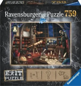Ravensburger 199501 Exit Puzzle: Hvezdáreň