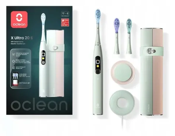 Oclean X Ultra 20 Set AI mätová / Sonická zubná kefka / AI hlasové vedenie (xUltra20SetM)