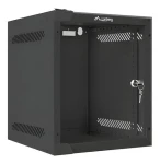 Lanberg WF10-2306-10B čierna / Nástenná skriňa / 10" / 6U / 280x310 mm / nosnosť 20 kg (WF10-2306-10B)