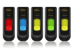 Team Group C145 32GB čierna - žltá / Flash disk / USB-A 3.2 Gen 1 / čítanie 75 MB/s (TC145332GY01)