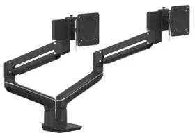 Fellowes TALLO 2 ramená vedľa seba čierna / Držiak monitora / do 40" / nosnosť ramena 9 kg / plynová vzpera (FELFERGARMTAL2N)