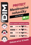 Dámske nohavičky MENSTRUAL Midislip Black - BELLINDA XS černá