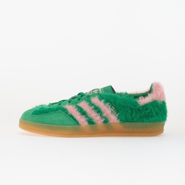 Tenisky adidas Gazelle Indoor W Green/ Glow Pink/ Gum EUR 40