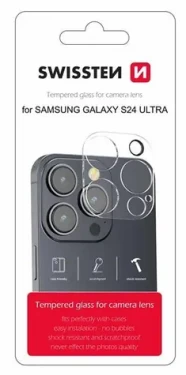 Swissten Ochranné sklo šošoviek fotoaparátu pre Samsung Galaxy S24 Ultra (94500209)