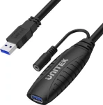 Unitek predlžovací kábel USB 3.1 15 m / Predlžovací kábel / so zosilňovačom signálu / USB-A(M)-USB-A(F) (Y-3003C)