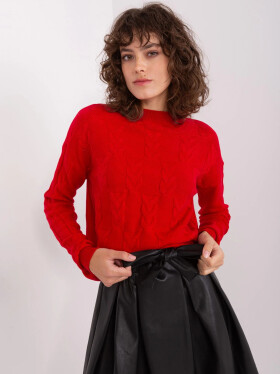 Dámsky sveter AT SW 2340.22 Red - FPrice one size červená