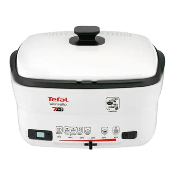 TEFAL Versalio Deluxe 7v1 FR490070 / multifunkčný hrniec / 1600 W / kapacita 1.3kg / 2L oleja / biela (FR490070)