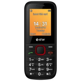 ESTAR X18 červená / 1.77" / Dual-SIM / Bluetooth / microSD / FM rádio / 500 mAh (5290018198485)
