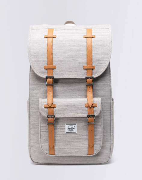 Herschel Supply Little America Light Grey Crosshatch