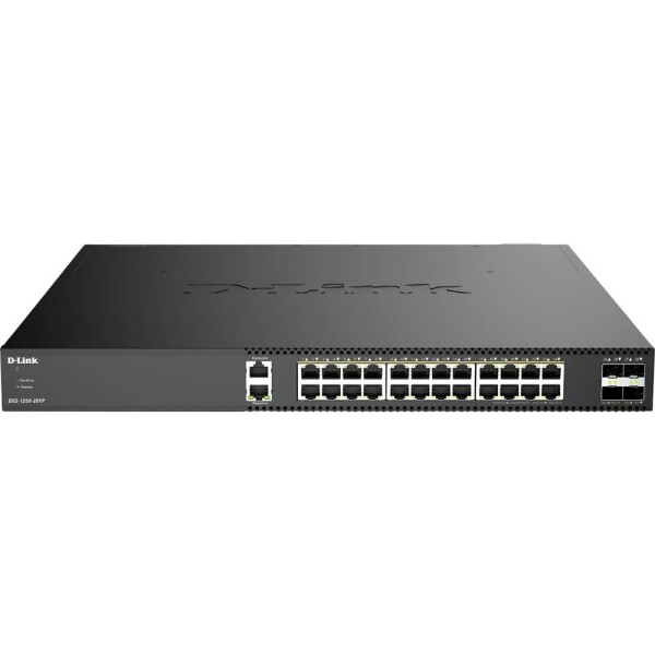 D-Link DXS-1250-28YP/E sieťový switch RJ45 10 GBit/s funkcia PoE; DXS-1250-28YP/E