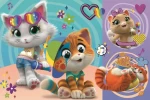 Trefl - Puzzle -44 mačiek: Šťastné mačiatka MAXI