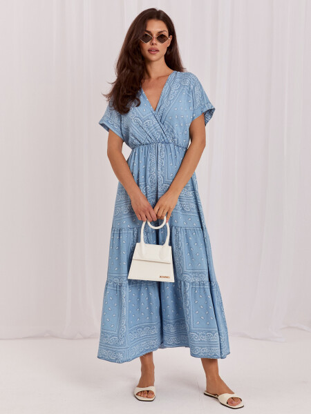 Dámske šaty IT SK A8098QYTS.98 svetlo modré – FPrice one size