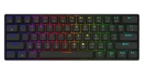 Savio BLACKOUT X2 čierna / Herná klávesnica / Mechanická / RGB / Hot-swap / OUTEMU Blue (BLACKOUT X2 Blue)
