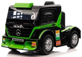 Mamido Detský elektrický kamión Mercedes Axor LCD zelený