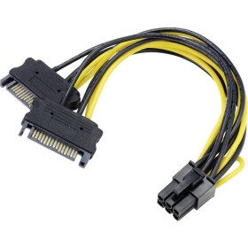 AKASA SATA power to 6pin AK-CBPW13-15