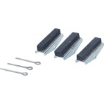 KS Tools 150.1186 Sada kameňov Hon, dĺžka: 28,5 mm, za 150.1185, 3 ks; 150.1186