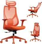 SENSE7 MOYO oranžová / Kancelárske ergonomické kreslo / nosnosť 150 kg (5902659848598)