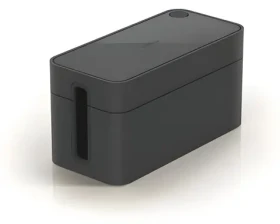 Durable Cavoline BOX S grafitová / Káblový organizér / pre zásuvkovú lištu 3x / 246 x 116 x 128 mm (503537)