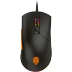 YENKEE YMS WT200 INTRUDER čierna / optická myš / optická / 12400 DPI / 7 tlačidiel / USB-A (8590669374700)