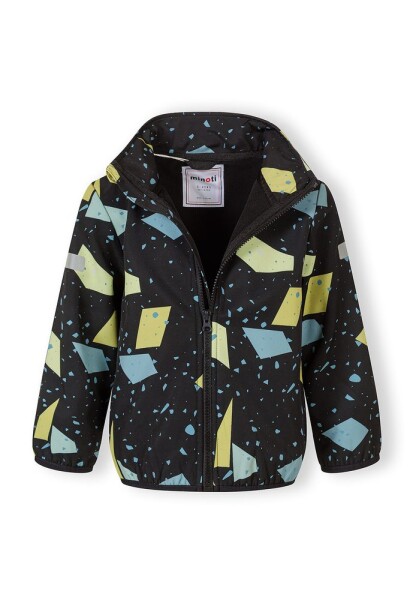 Chlapčenská softshellová bunda Minoti 29COAT208 modrá - 98/104 | 3/4let
